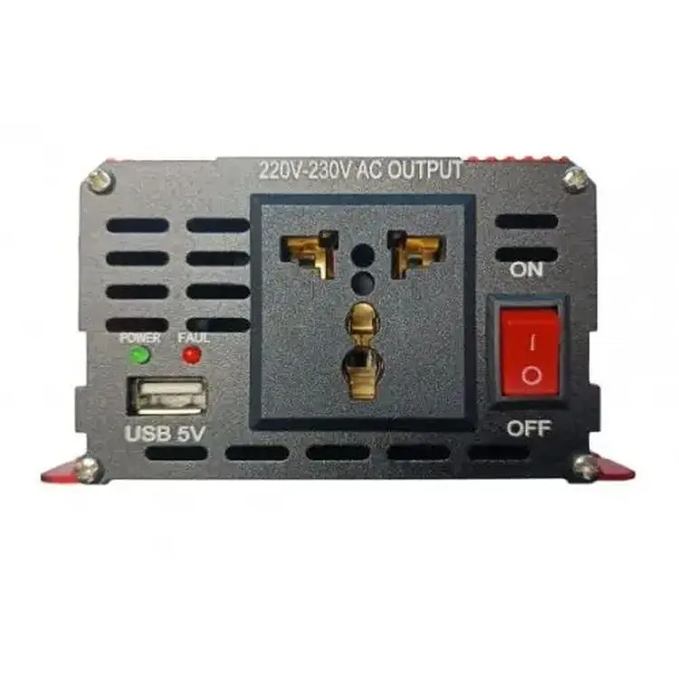 Инвертор преобразователь напряжения с 12V на 220V XPRO 1500W красный (MER-15280) - фото 3