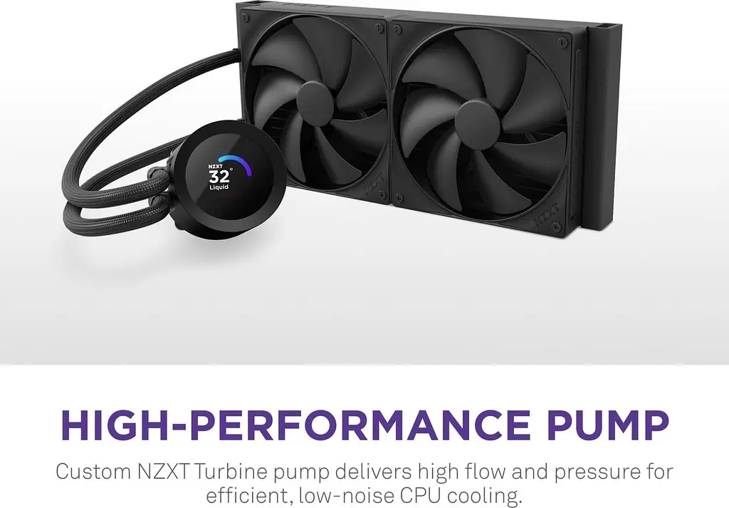 СВО NZXT Kraken Plus 240 Black (RL-KN240-B2) - фото 8