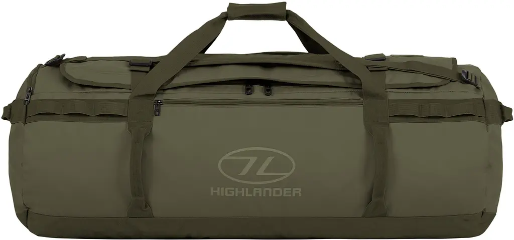 Сумка дорожня водозахисна Highlander Storm 120L Olive (DB125-OG) - фото 2