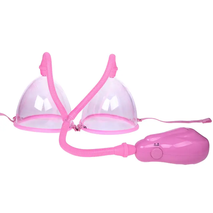 Вакуумна помпа для грудей - Breast Pump Enlarge With Twin Cups Vibrating - фото 3
