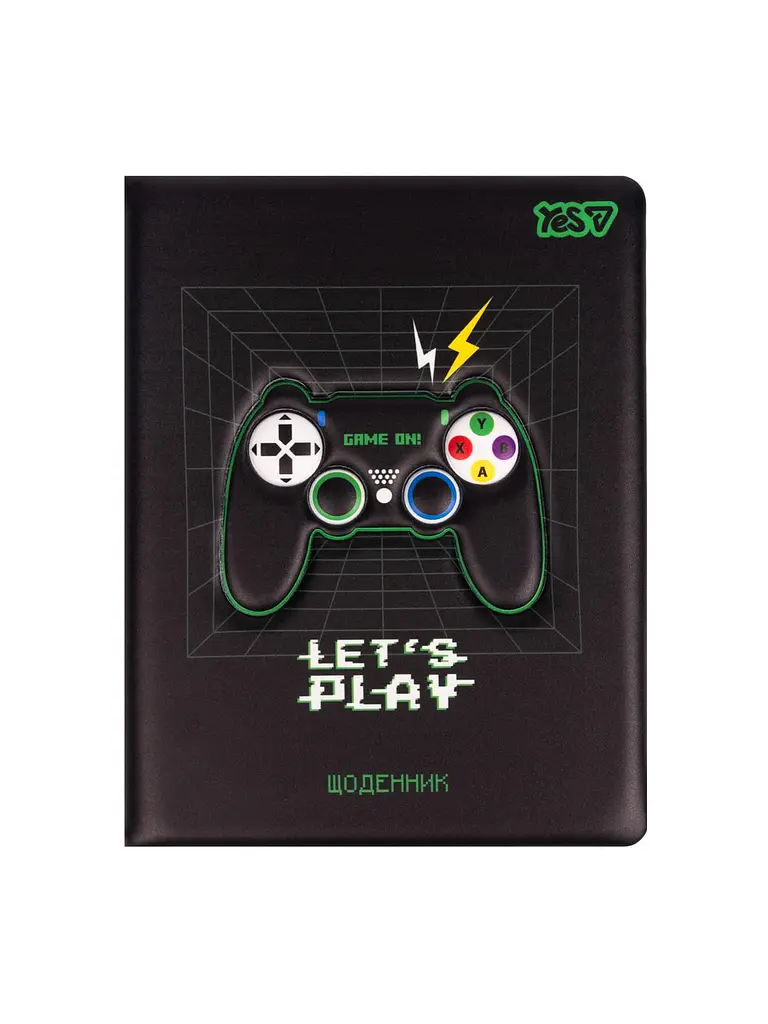Щоденник шкільний YES тверда обкладинка Gamepad (911695)