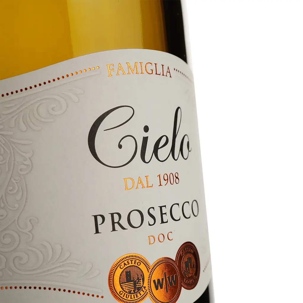 Вино ігристе Cielo Prosecco Frizzante DOC, біле, сухе, 0,75 л - фото 3