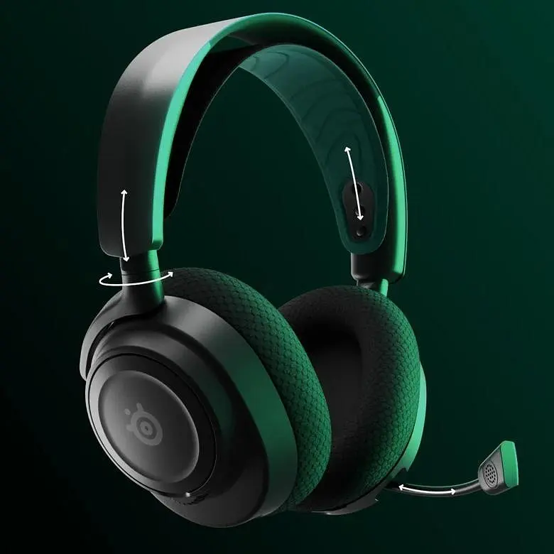 Навушники з мікрофоном SteelSeries Arctis Nova 7X Black (61565) - фото 9
