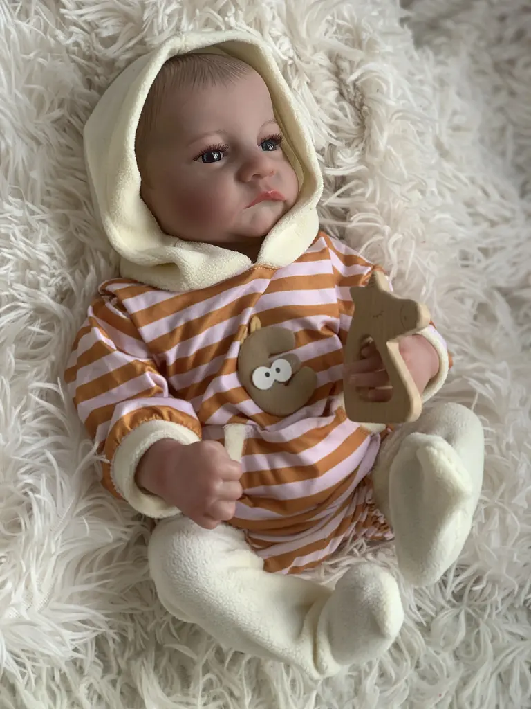 Силіконова колекційна лялька реборн reborn анатомічний новонароджений хлопчик пупс тимоша Reborn Dolls det0018844 - фото 3