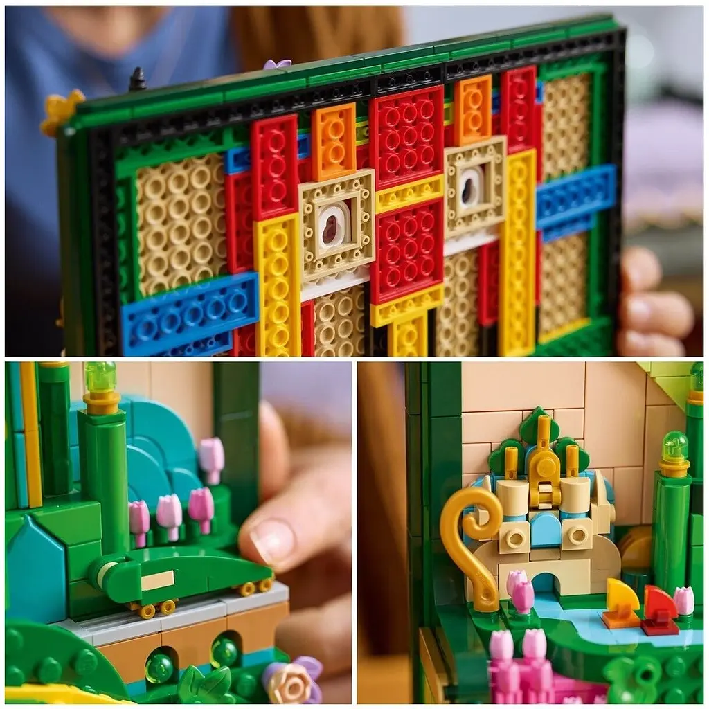 Конструктор LEGO Wicked Эмеральд-сити Настенный декор 1518 деталей (75685) - фото 9
