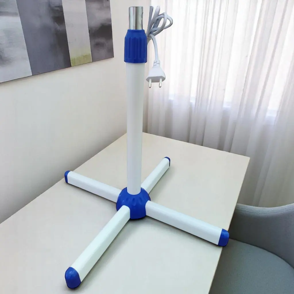 Вентилятор для підлоги Wimpex WX-1612 Біло-синій - фото 6