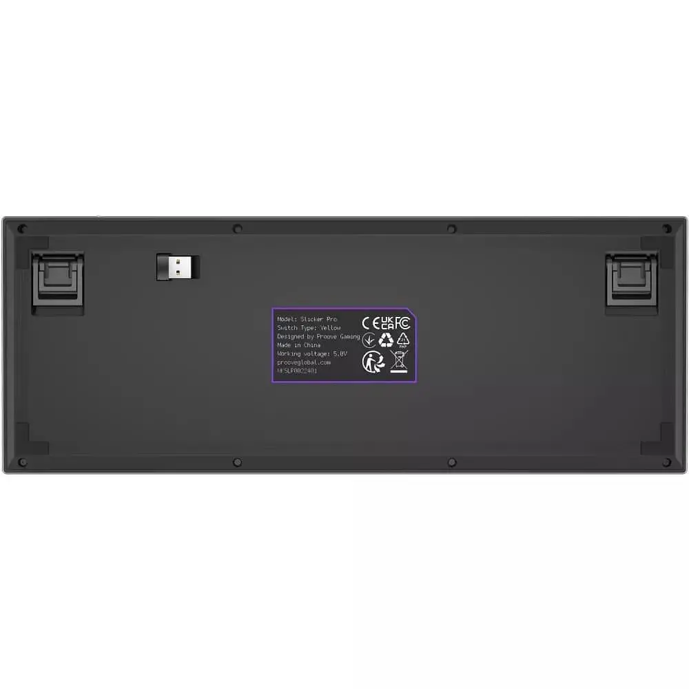 Клавіатура Proove Gaming Slicker Pro Black (WKSLP0022401) - фото 6