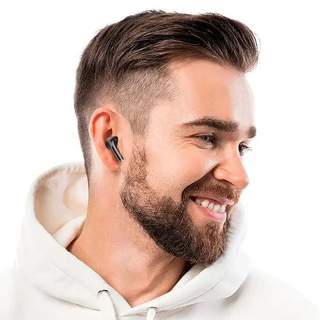 Наушники Hoco Norman true wireless BT headset EW60 |BT5.3, 30/300mAh, 4h| black - фото 4