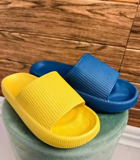 Жіночі капці-шльопанці Shoozy, бузкові, рожеві, помаранчеві (в асортименті) - фото 2