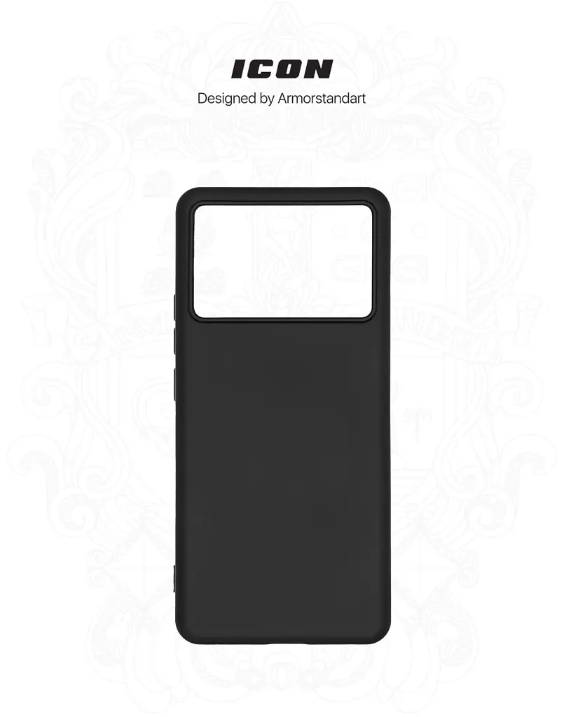 Чехол ArmorStandart ICON для Xiaomi Poco X6 Pro 5G Black (ARM73365) - фото 3