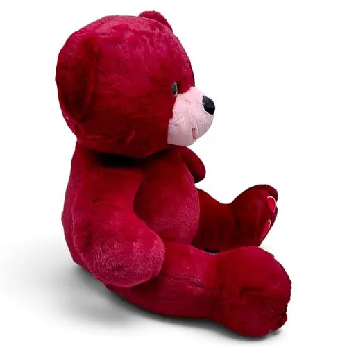 М’яка іграшка Ведмедик Teddy Gold red 57 см - фото 2