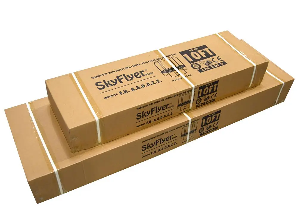 Батут садовий SkyFlyer Black 10 футів зі сходами 304 см (TR0034) - фото 13