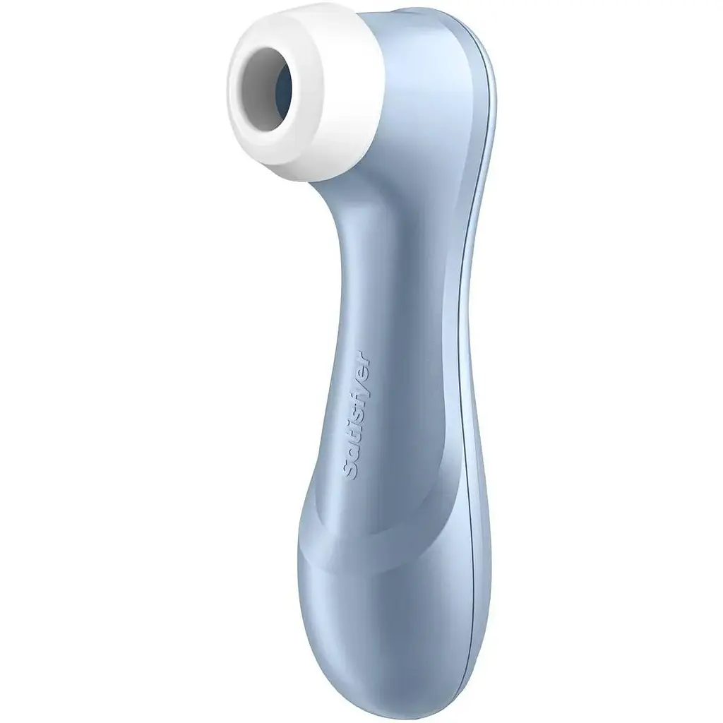 Вакуумный клиторальный стимулятор Satisfyer Pro 2 Голубий - фото 7