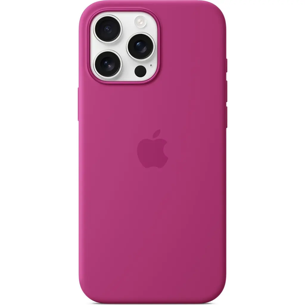 Чохол Apple Silicone Case with MagSafe для iPhone 16 Pro Max Fuchsia (MYYX3ZM/A) [116156] - фото 3