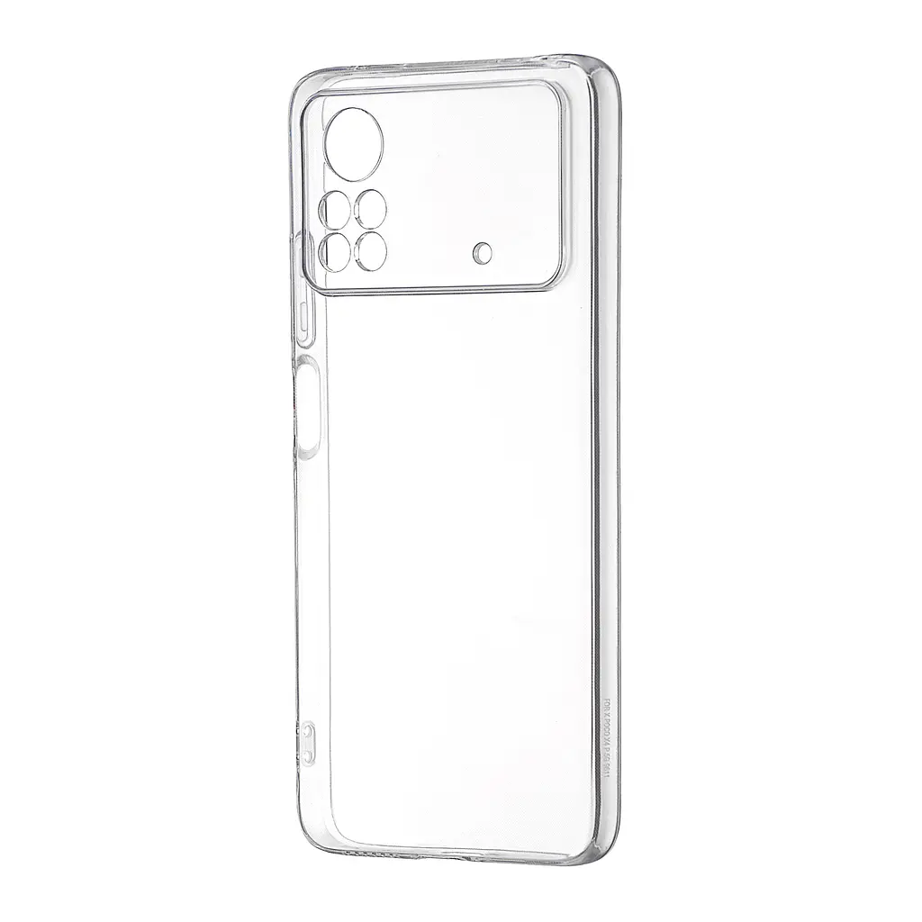 Чохол Silicone Case WS Protected Camera Xiaomi Poco X4 Pro 5G Прозорий