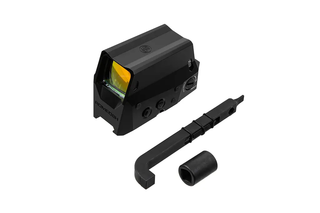 Приціл коліматорний Sig Optics ROMEO8H BALLISTIC CIRCLE DOT, 0.5 MOA ADJ, BLACK - фото 5