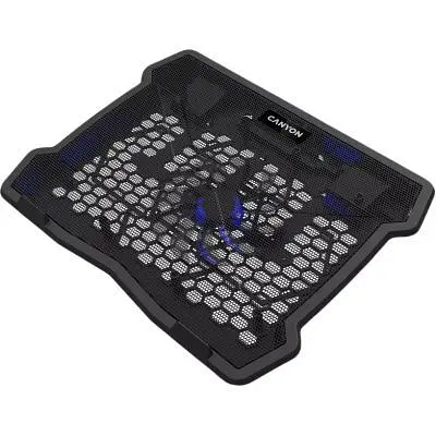 Підставка до ноутбука Canyon NS02, 10-15.6 laptop, single fan with 2x2.0 USB hub (CNE-HNS02) - фото 2