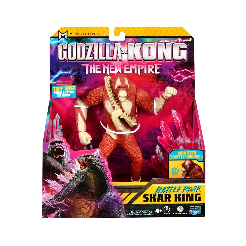 Фігурка GODZILLA X KONG – СКАР КІНГ ГОТОВИЙ ДО БОЮ (18 cm, звук) - фото 5