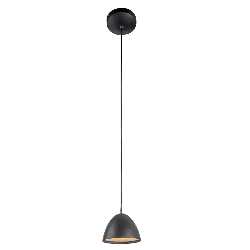 Світильник стельовий Brille підвісний світлодіодний для спальні на один плафон BL-469S/5W BK - фото 4