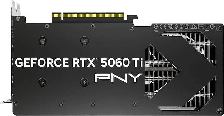 Видеокарта PNY RTX 5060 Ti 16GB Overclocked Dual Fan (VCG5060T16DFXPB1-O) (GDDR7, 128 bit, PCI-E v5.0 x8) - фото 6