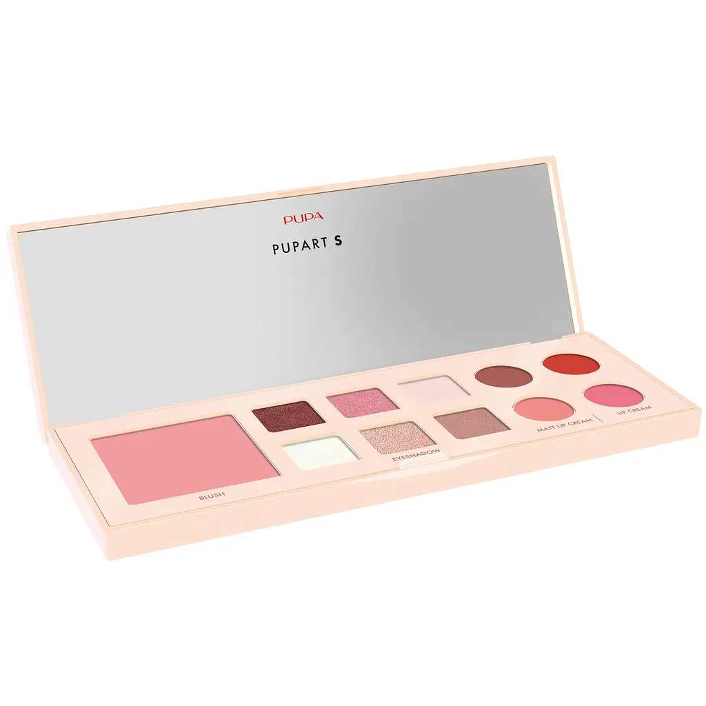 Набор для макияжа Pupa Beauty Kits Pupart S Слоновая кость 11.4 г (8011607396122) - фото 2