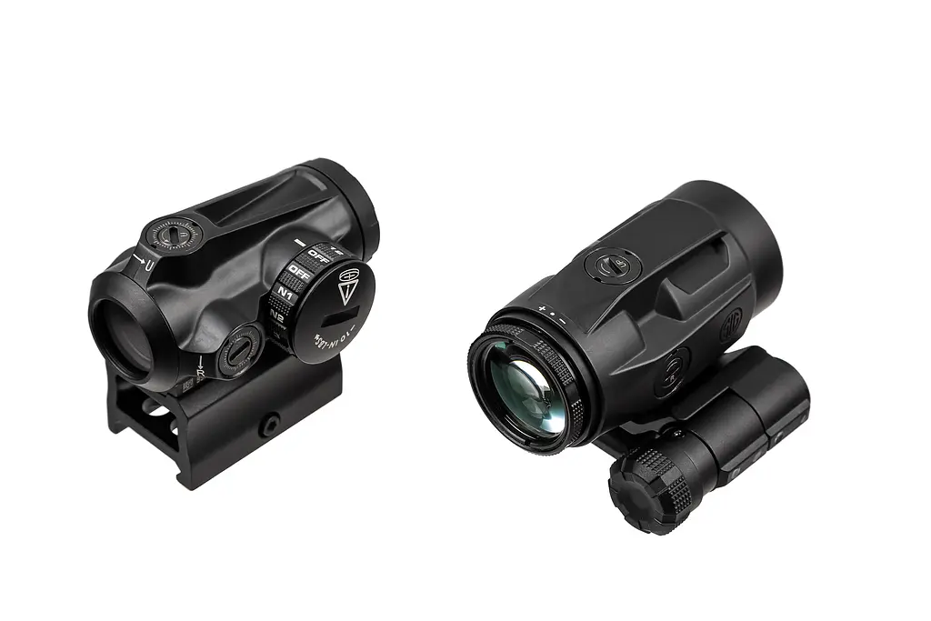 Комплект Sig Optics колiматор ROMEO-MSR Gen II 2 MOA і магніфер JULIET3-MICRO 3X22MM - фото 2