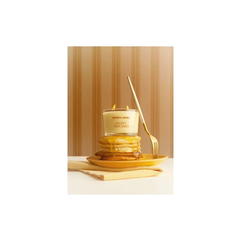 Ароматична свічка Sister's Aroma Fluffy Pancakes 150 г (4820227786275) - фото 2