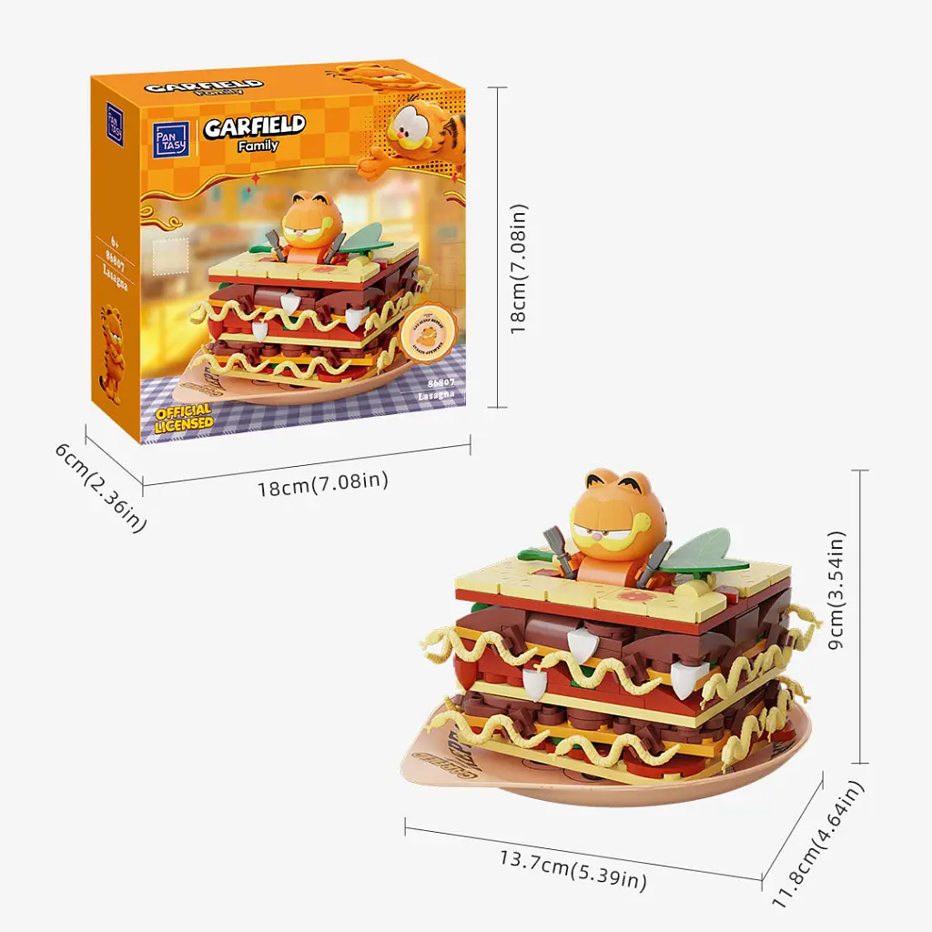 Конструктор Pantasy Garfield -Foodie - Лазанья (86807) - фото 6