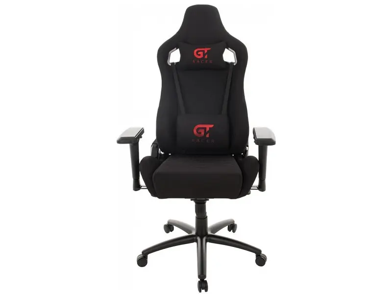 Компьютерное кресло для геймера GT Racer X-0712 shadow black - фото 2