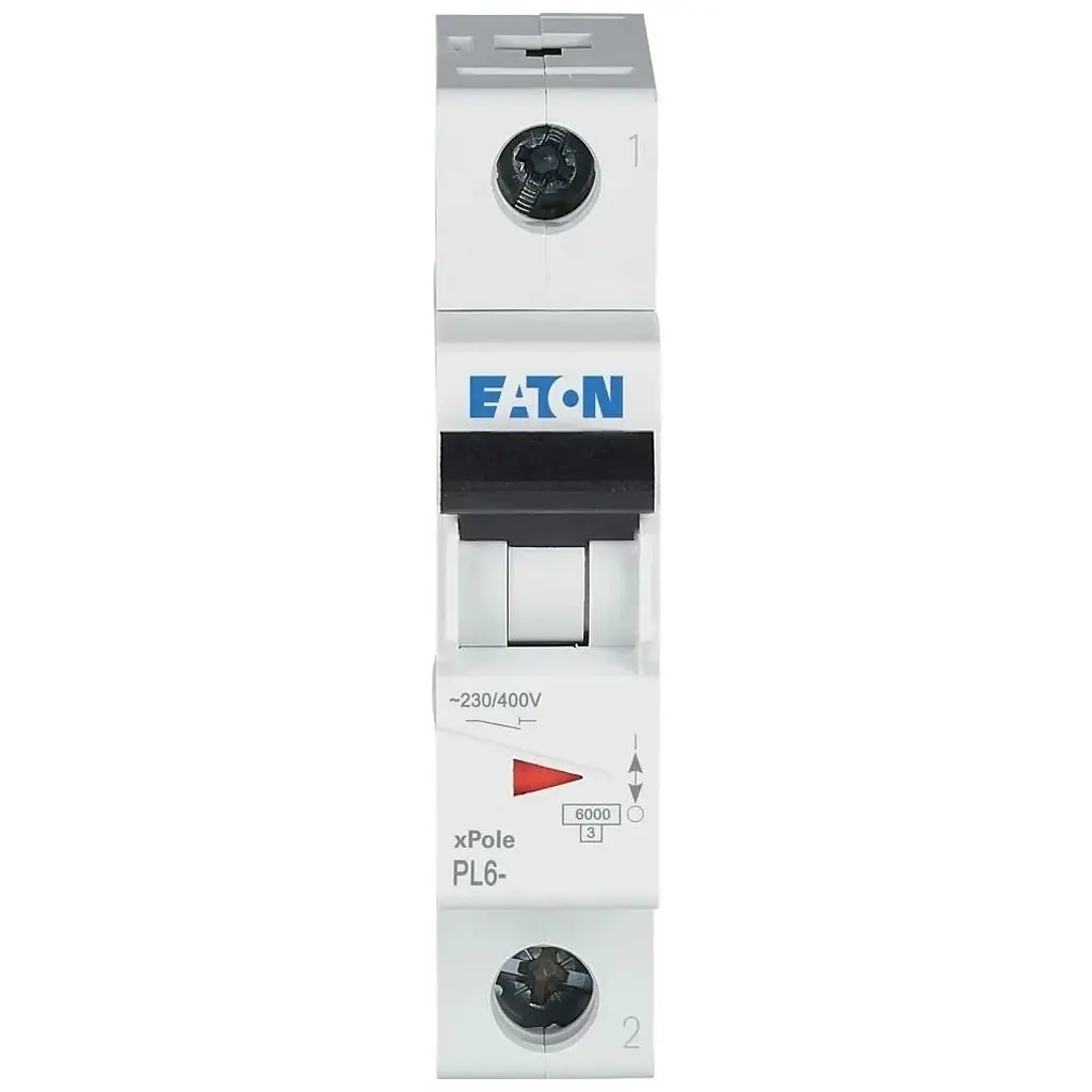 Автоматичний вимикач Eaton 1-п. М1 В 16А PL6 6кА - фото 2