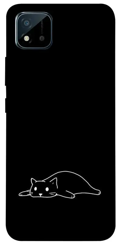TPU чохол Demsky Lazy cat для Realme C11 (2021)
