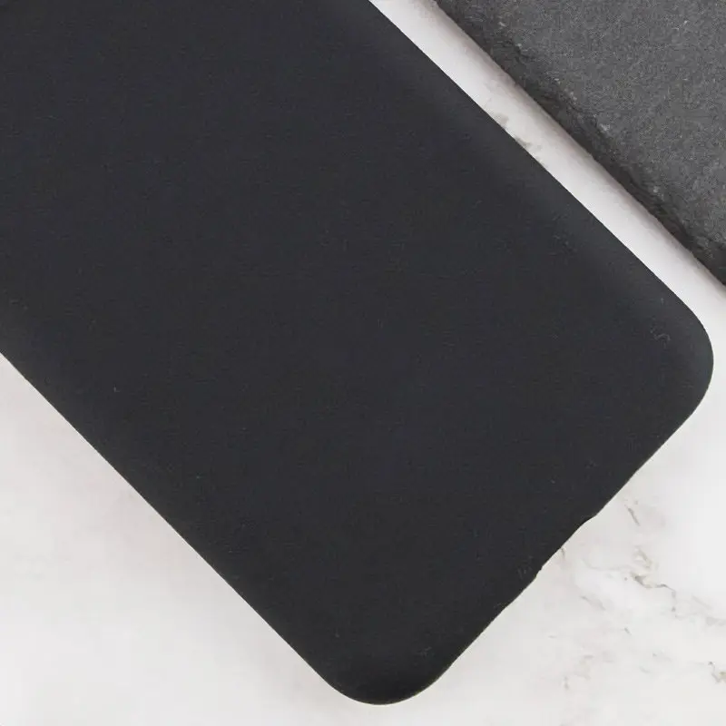 Чохол Lakshmi Silicone Cover Full Camera (AAA) для Xiaomi Redmi Note 14S Чорний / Black - фото 3