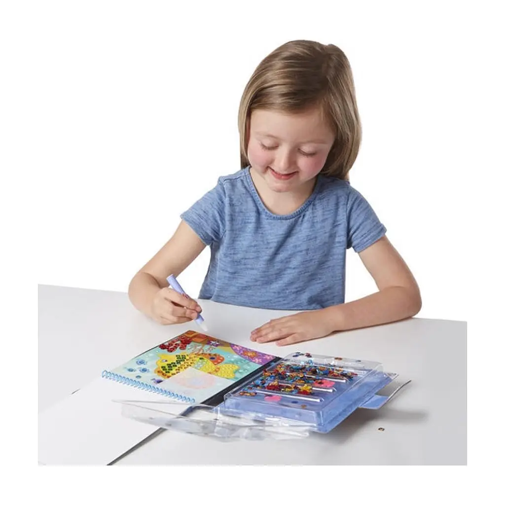Набір для творчості Melissa & Doug Мерехтлива мозаїка Тварини (MD9438) - фото 4