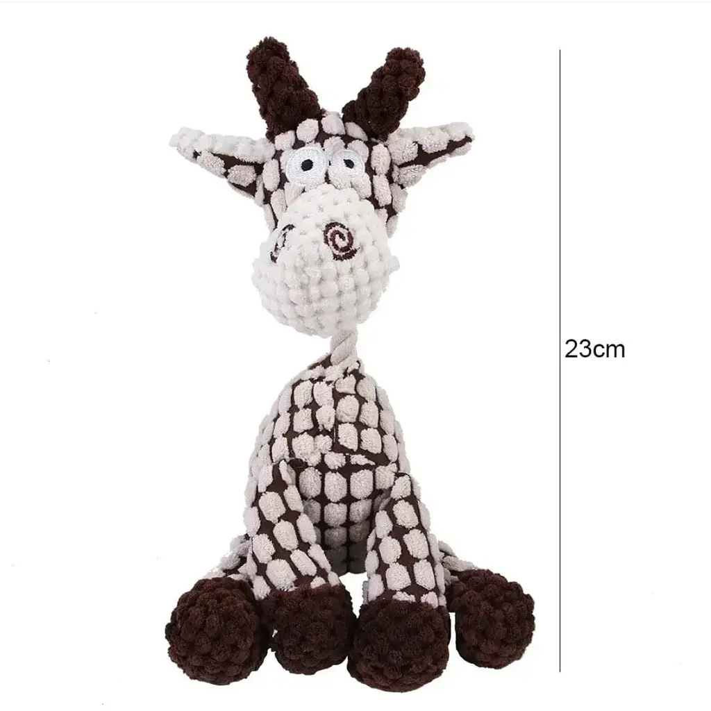 М'яка іграшка для собак Royal Pets Plush Dog Toy - Giraffe - фото 3
