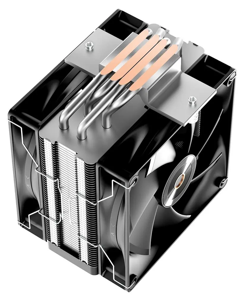 Кулер для процесора Ocypus DELTA A40 ELITE BK DUAL FAN (DELTA-A40-BK2NNWN00X-GL) - фото 3