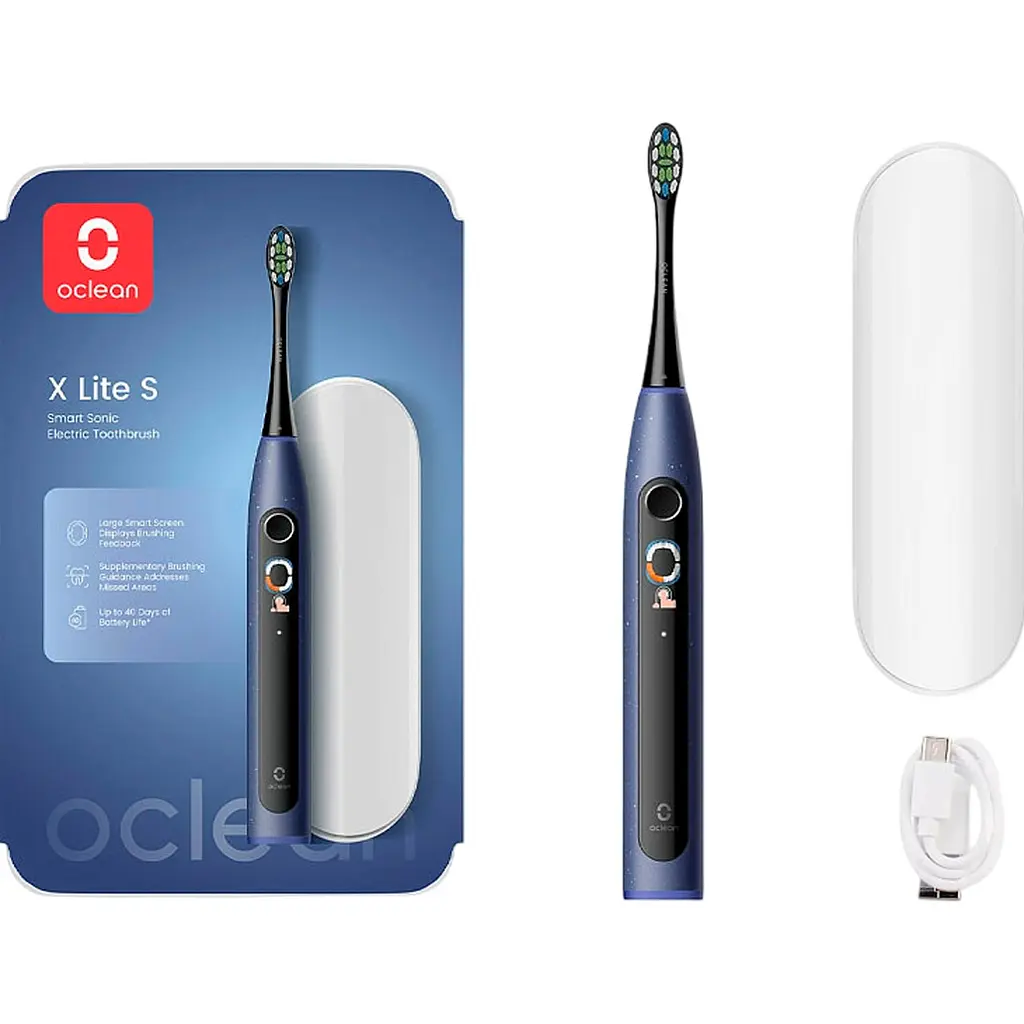 Електрична зубна щітка Oclean X Lite Set Blue [123146] - фото 4