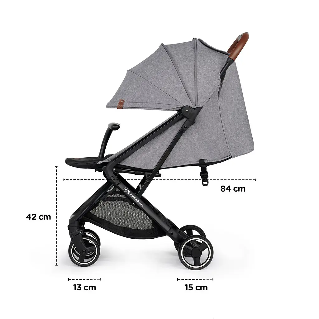 Прогулянкова коляска Kinderkraft Nubi Pink - фото 7