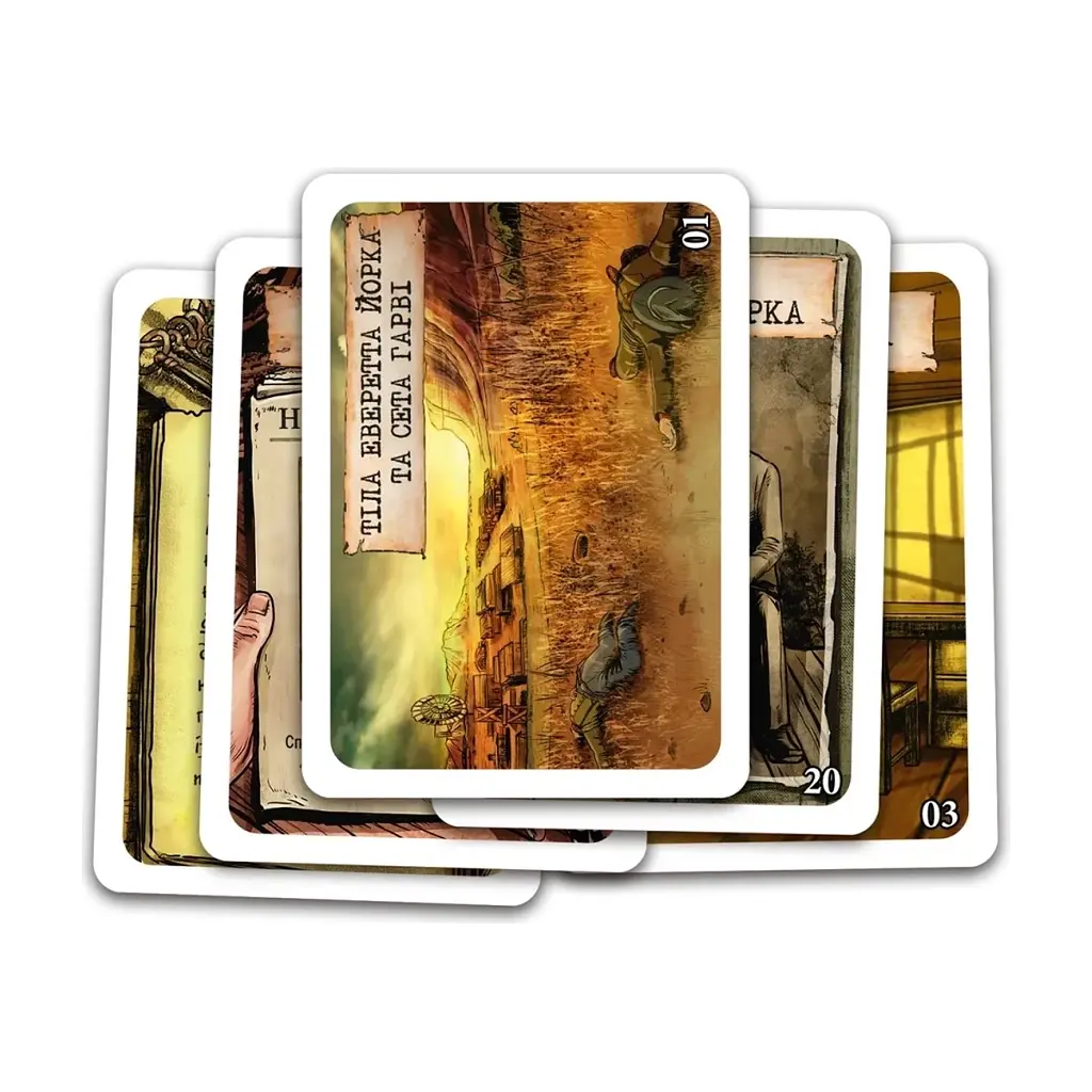 Настільна гра Geekach Games Шерлок. Далекий захід. Постріли на світанку (Sherlock Far West: Shootout at sunrise) (укр.) (GKCH0252) - фото 2