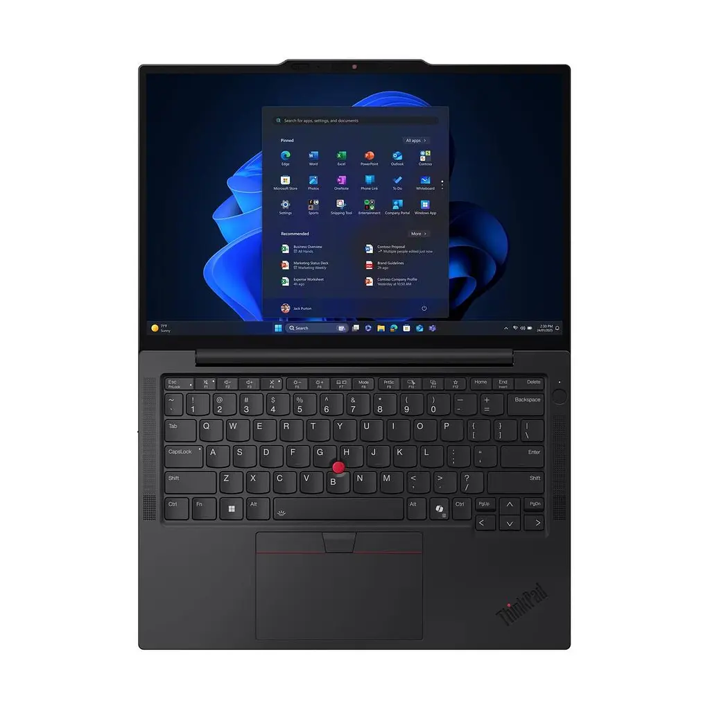 Ноутбук Lenovo ThinkPad X13 G6 WUXGA 13, 3 дюйма Intel Core Ultra 5 225U 32GB 512GB SSD Windows 11 Pro Black - фото 3