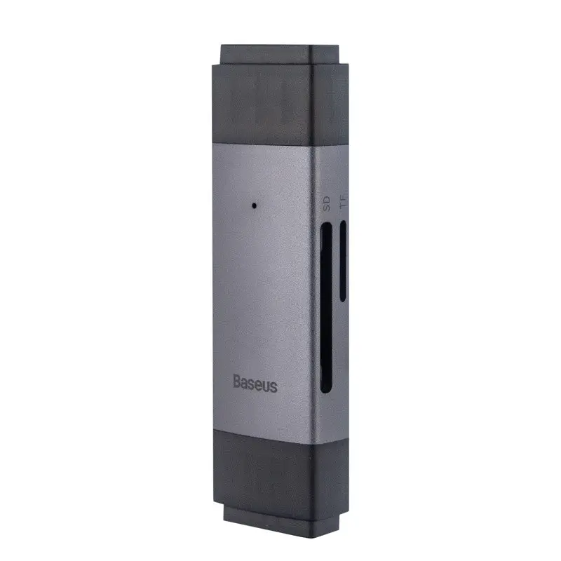 Карт рiдер Baseus Lite Series USB-A & Type-C to SD/TF Card Reader 2-in-1 зчитувач карт пам'яті WKQX060113 - фото 3