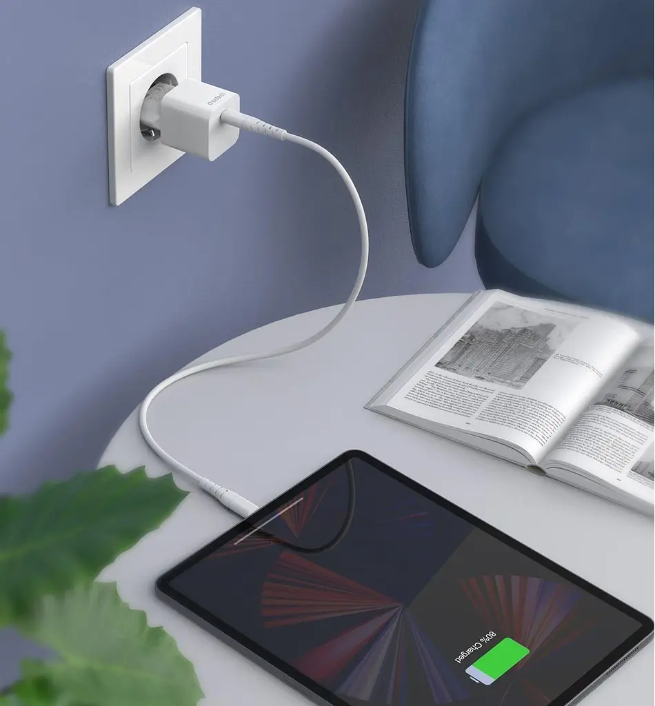 Зарядний пристрій Choetech PD5010-EU-WH USB-С (PD5010-EU-WH) - фото 4
