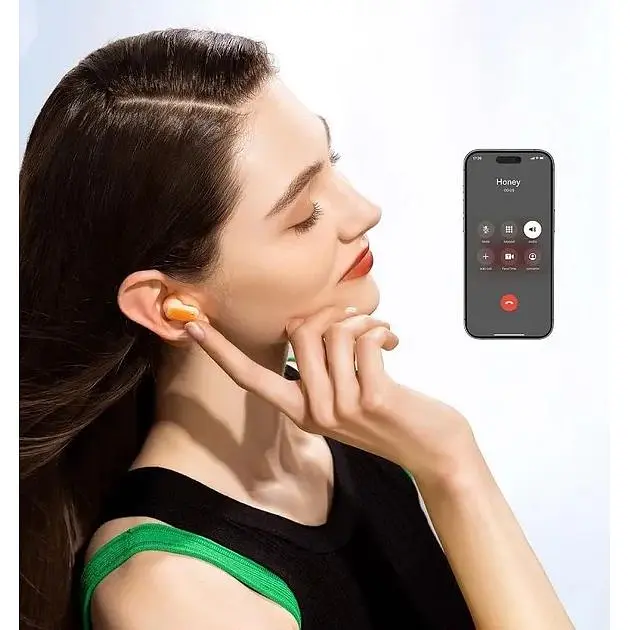 Бездротові навушники Baseus AirNora 2 True Wireless Earphones Galaxy NGTW320207 Orange - фото 4