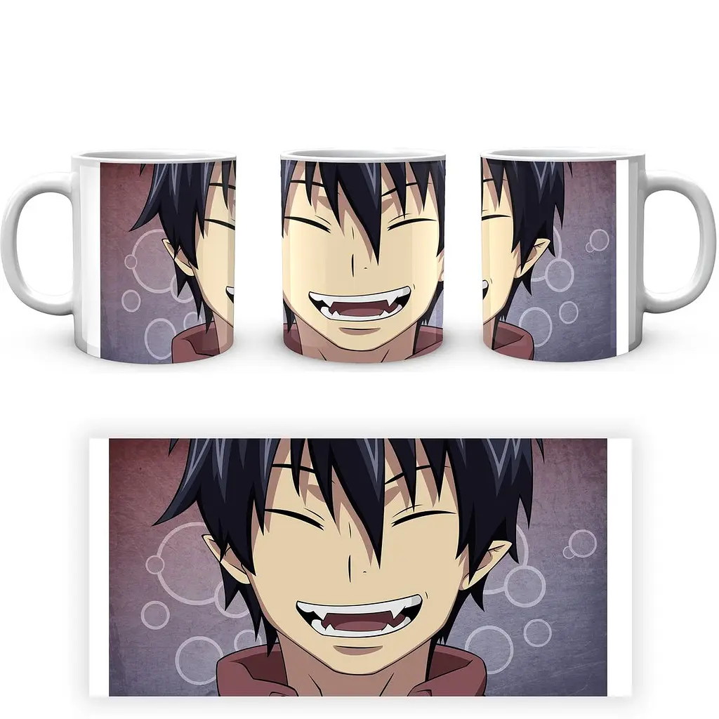 Кухоль GeekLand Blue Exorcist Синій Екзорцист Рін BE 02.03 330 мл білий - фото 4