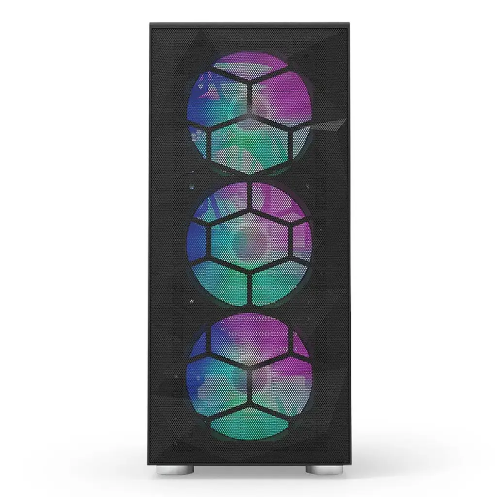 Корпус ATX W/O PSU X3 MESH (B) MONTECH - фото 3