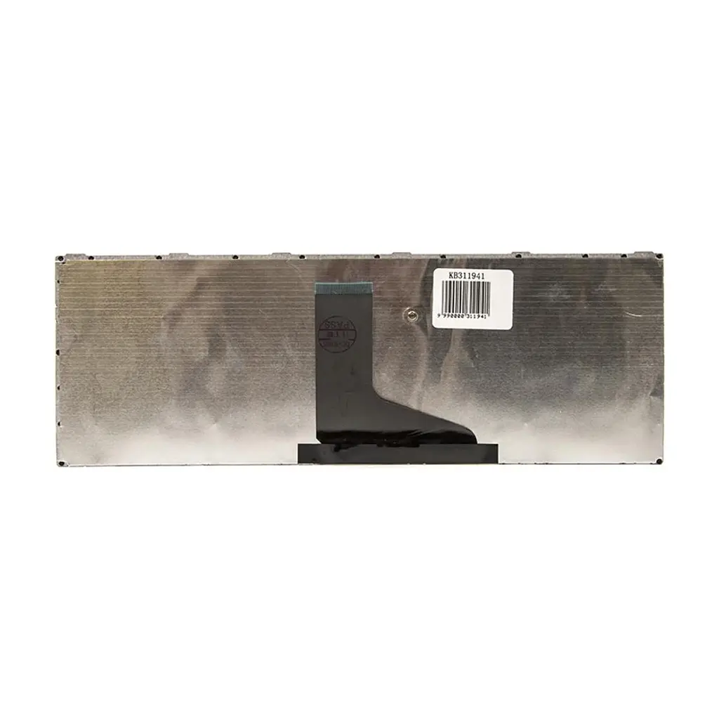 Клавіатура ноутбука PowerPlant TOSHIBA Satellite C800 чорна, чорний фрейм (KB311941) - фото 2