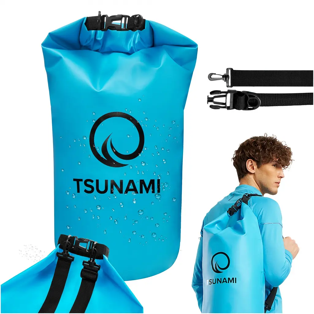 Гермомішок TSUNAMI Dry Pack 20 л водозахисний TS015 (P-5905973400022) - фото 2