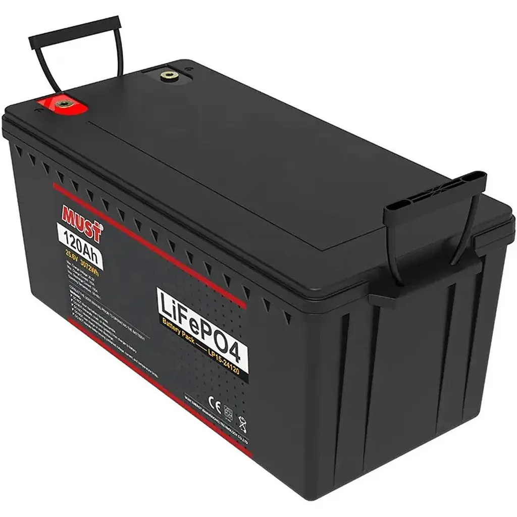 Акумулятор Must LiFePO4 24V (25.6V/200Ah/5120Wh) (LP15-24200) [123425] - фото 4