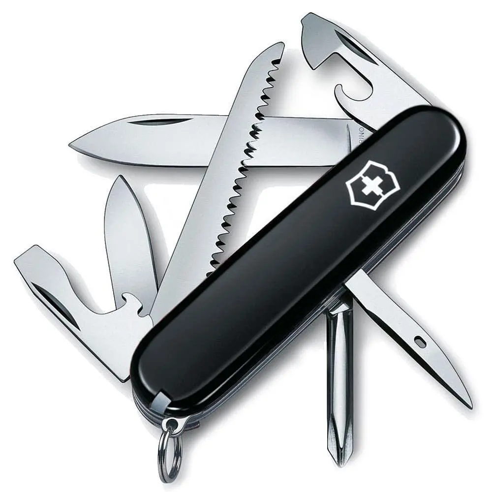 Ніж Victorinox Hiker 91мм 13функ чорн - фото 3