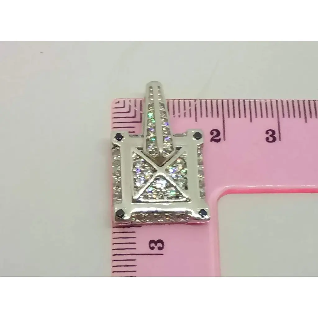 Срібна підвіска Qvaliz з фіанітами. 903-00243 - фото 3