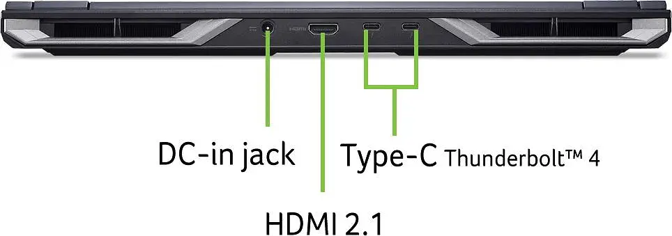 Acer Ноутбук Acer Predator Helios Neo 16 PHN16-I31 16" WUXGA IPS, Intel i5-14450HX, 16GB, F1TB, NVD5060-8, Lin, чорний - фото 2